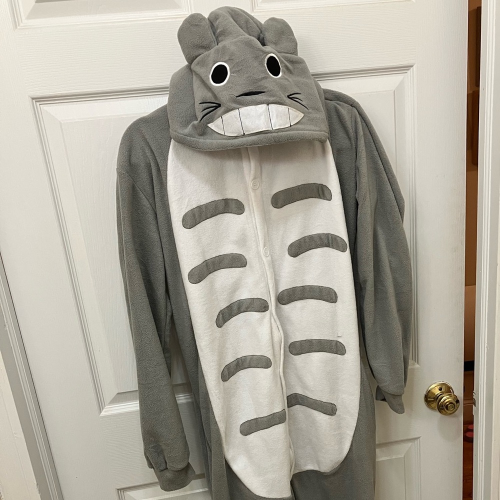 Totoro Ghibli costume / pajamas / onesie - unisex Large